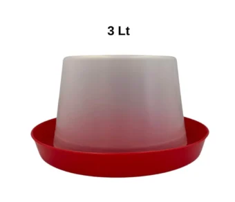 Abbeveratoio per galline a sifone antiribaltamento