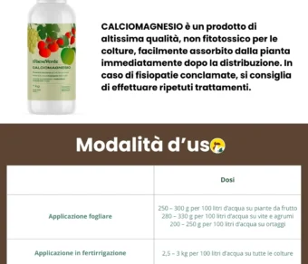 Concime calcio magnesio pomodori - contro il Marciume Apicale