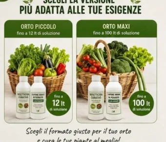 Kit cura afidi e cocciniglia