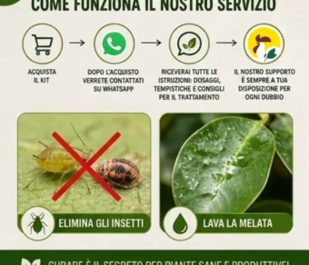 Kit cura afidi e cocciniglia