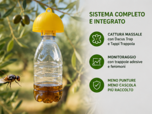 kit completo difesa mosca dell'olivo