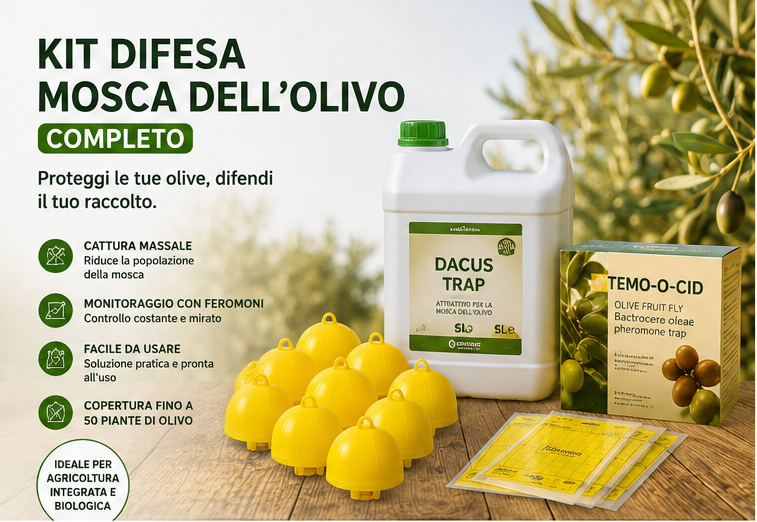 kit difesa mosca dell