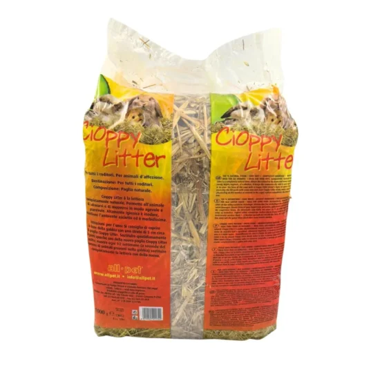 Paglia per lettiera pollaio da 1 Kg