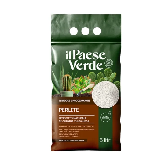 Perlite per piante - Migliora il drenaggio e l'umidità nel terreno