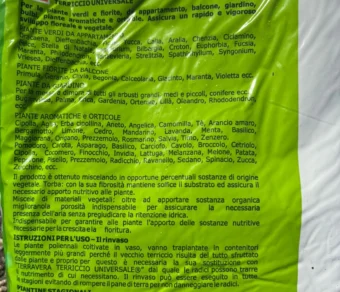 Terriccio Universale Biologico – TERRAVERA Naturale